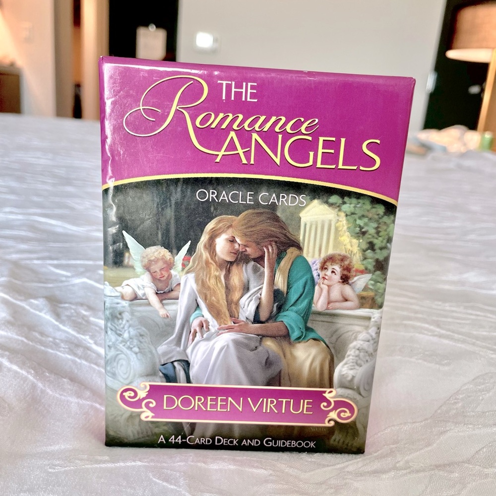 Collectible OOP The Romance Angels oracle  by Doreen Virtue AUTHENTIC RARE!